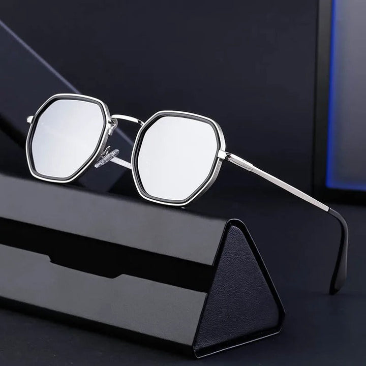 Steampunk Octagonal Sunglasses