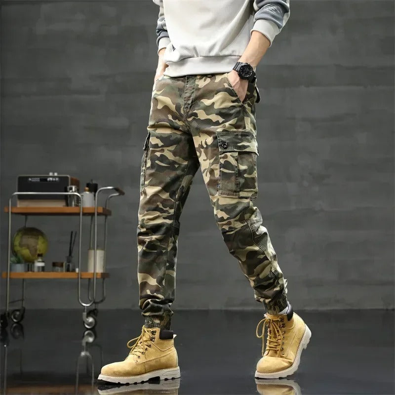 Men's Camo Cargo Pants for Casual Everyday Style
