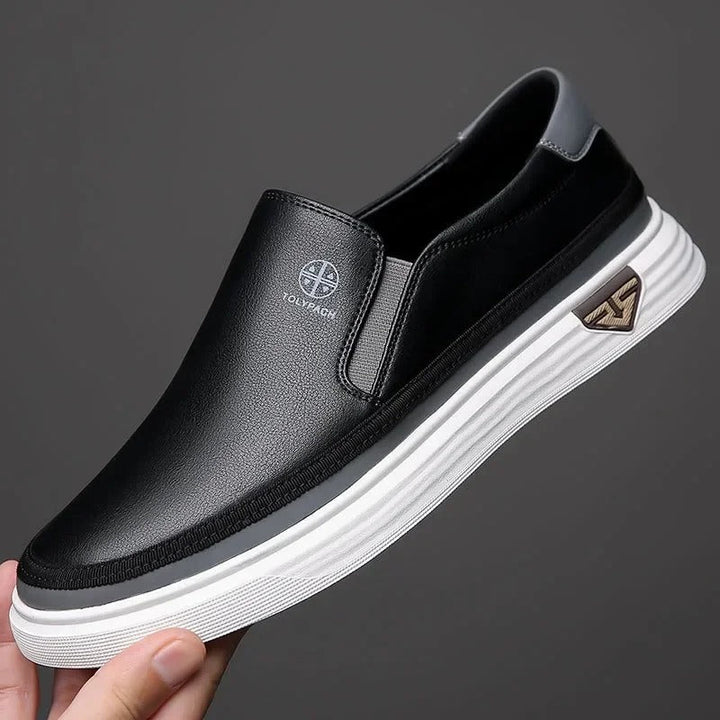 Men’s Full-Grain Leather Slip-On Shoes