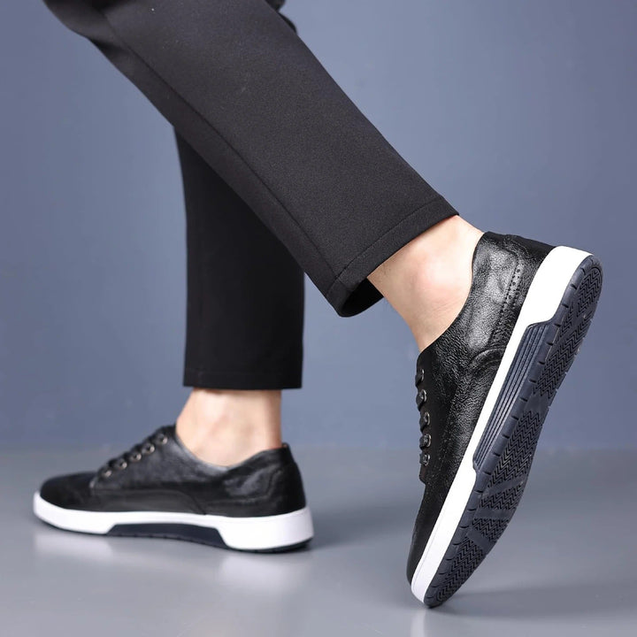 Men’s Brogue Sneakers 2-Pair Bundle | Smart Casual Oxford Shoes Set