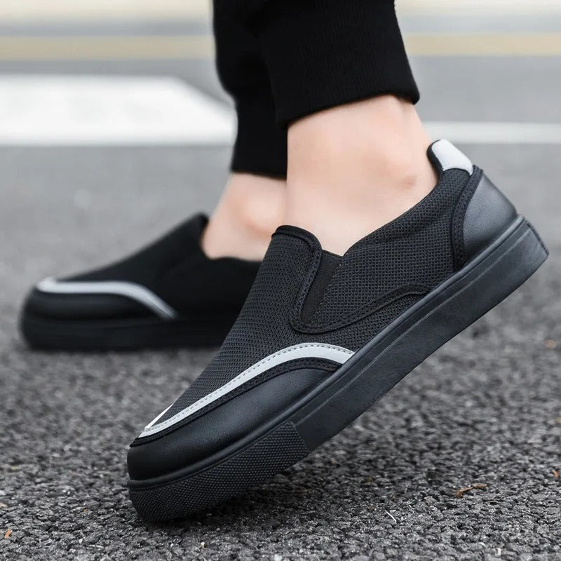 Men’s Leather Deck Men’s Leather Deck Loafers | Casual Slip-On Boat Driving Shoes