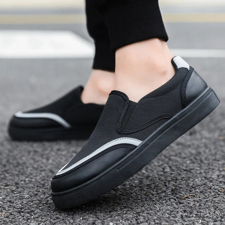 Men’s Leather Deck Men’s Leather Deck Loafers | Casual Slip-On Boat Driving Shoes