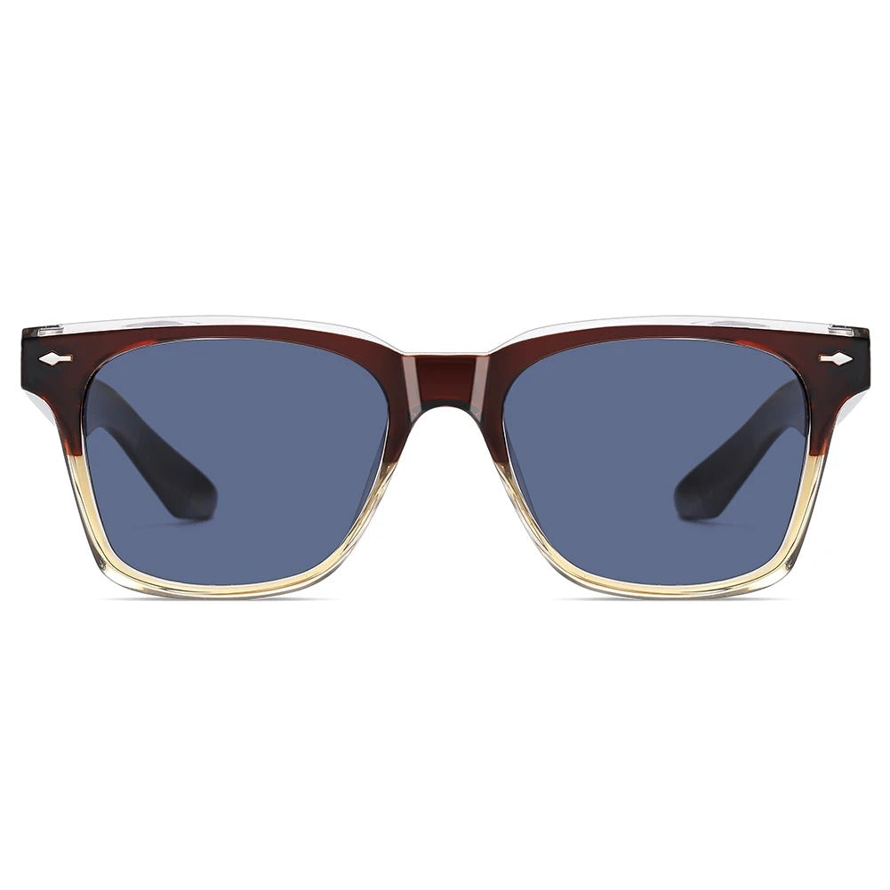 Crosby Square-Frame Shades | Unisex Polarized UV400 Sunglasses
