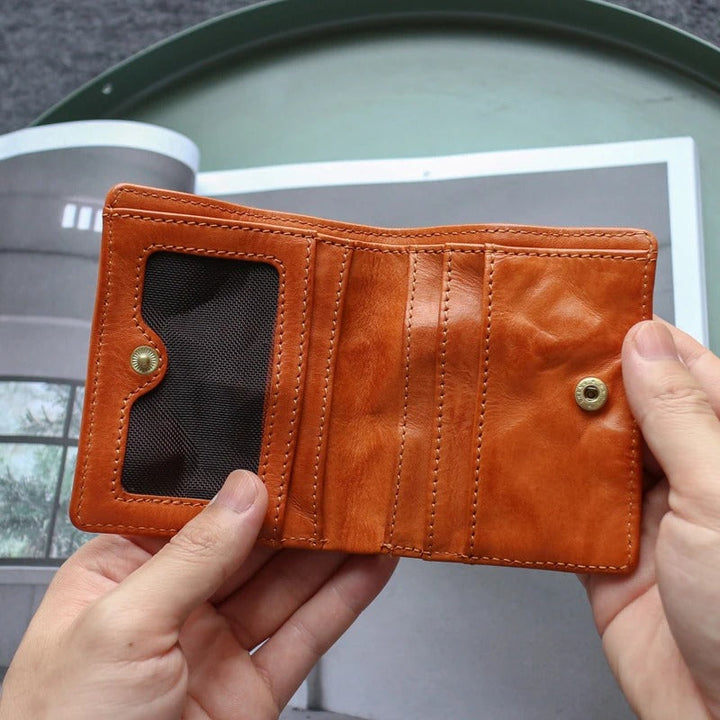 Men's Leather Wallet | Classic Bifold Card Holder