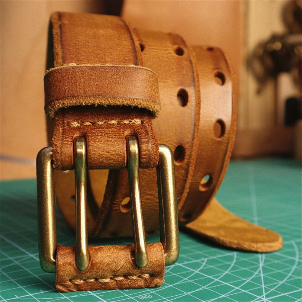 Men's Full-Grain Leather Belt | Rugged Everyday Style