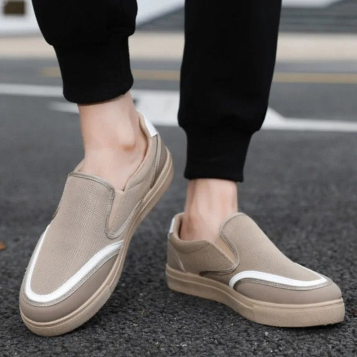 Men’s Leather Deck Men’s Leather Deck Loafers | Casual Slip-On Boat Driving Shoes