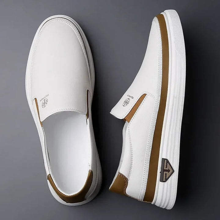 Men’s Full-Grain Leather Slip-On Shoes