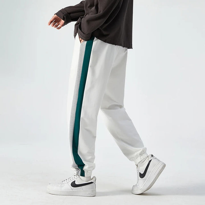 Men's Stripe Joggers for Relaxed Everyday Style
