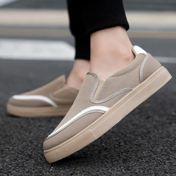 Men’s Leather Deck Men’s Leather Deck Loafers | Casual Slip-On Boat Driving Shoes