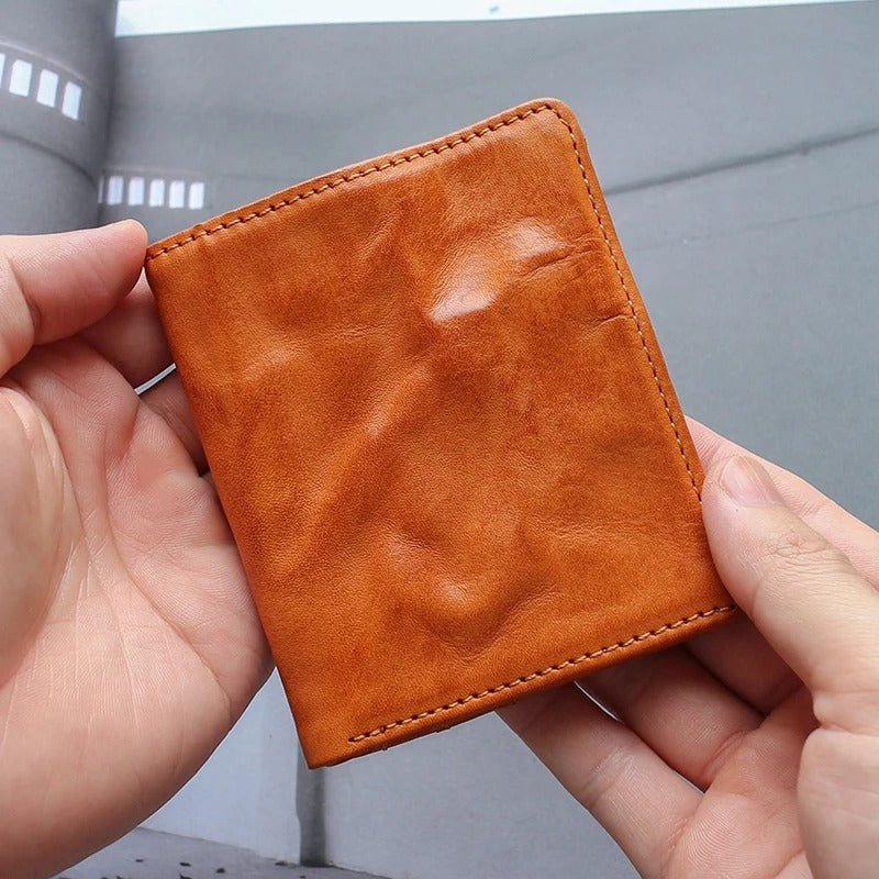 Men's Leather Wallet | Classic Bifold Card Holder
