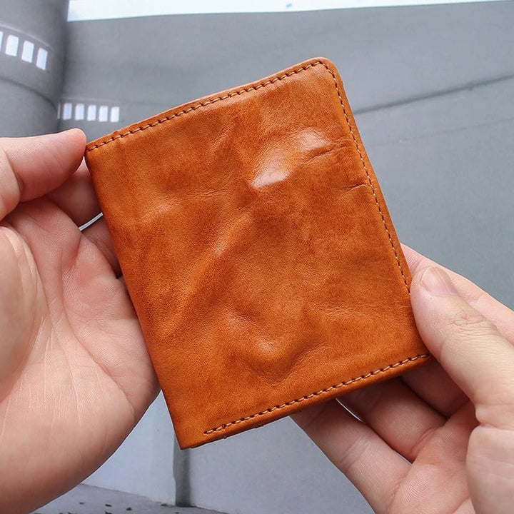 Men's Leather Wallet | Classic Bifold Card Holder