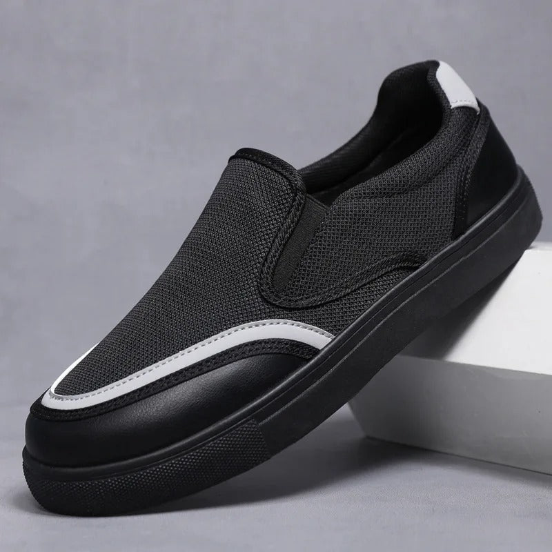 Men’s Leather Deck Men’s Leather Deck Loafers | Casual Slip-On Boat Driving Shoes