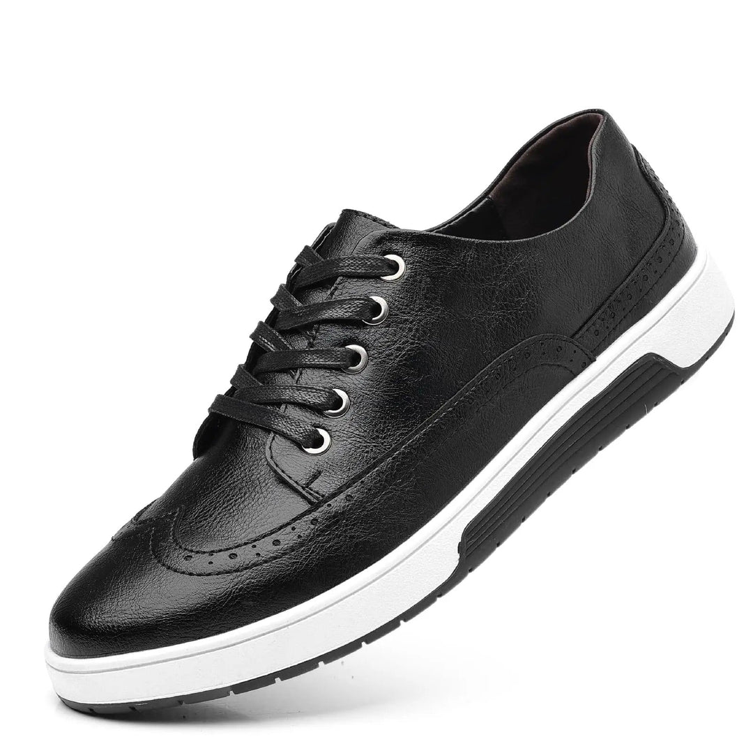 Men’s Brogue Sneakers 2-Pair Bundle | Smart Casual Oxford Shoes Set