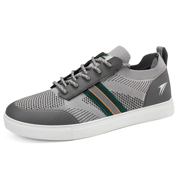 Men’s Leather Casual Sneakers | Low-Top Daily Walking Shoes