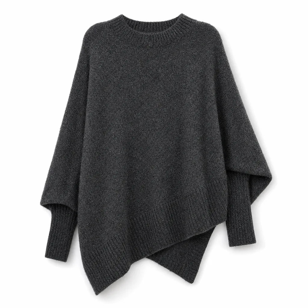 Women’s Oversized Crew Neck Sweater for Everyday Wear