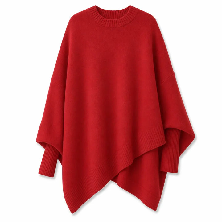 Women’s Oversized Crew Neck Sweater for Everyday Wear