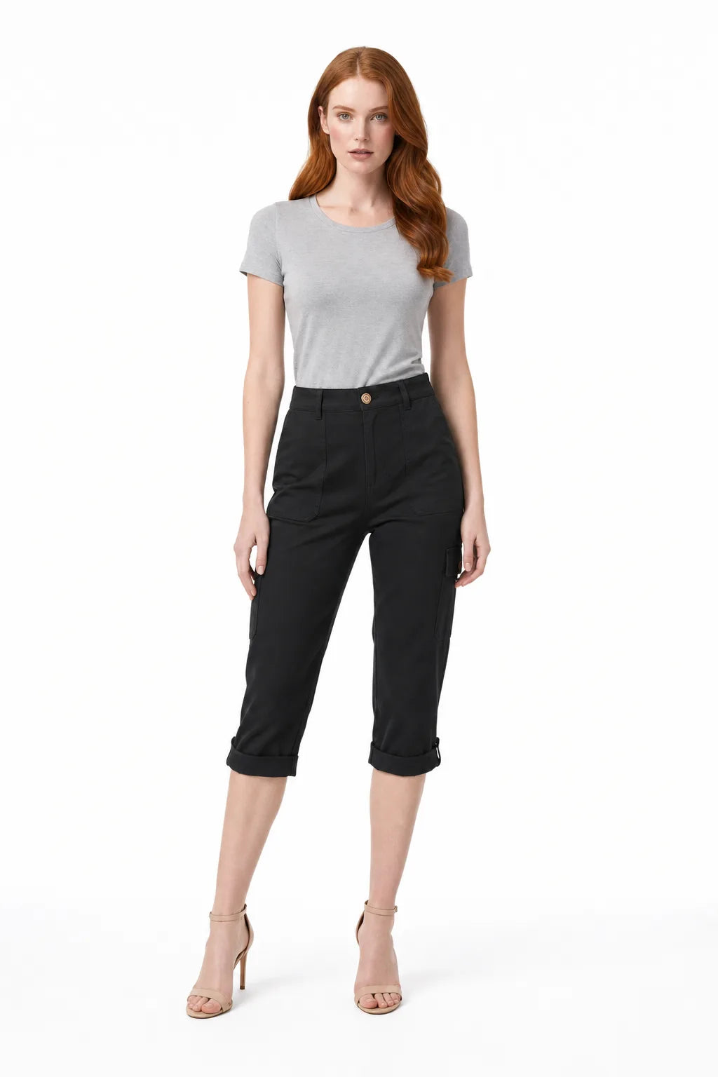 Marin Twill Cargo Capri Elite