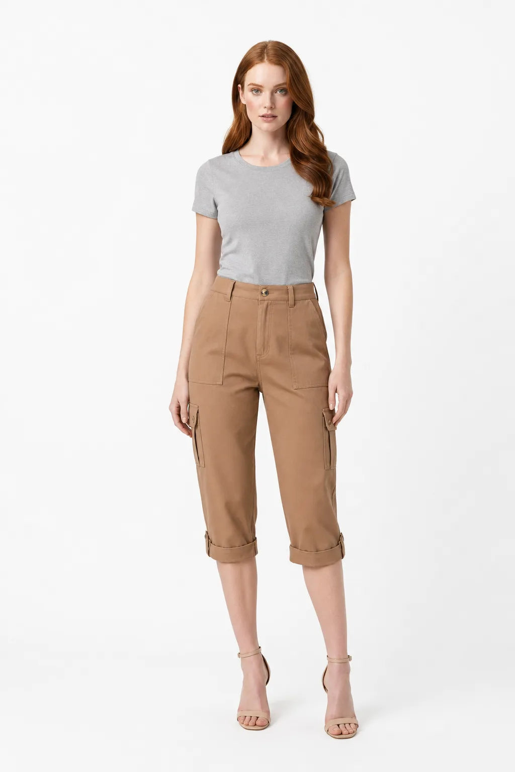 Marin Twill Cargo Capri Elite