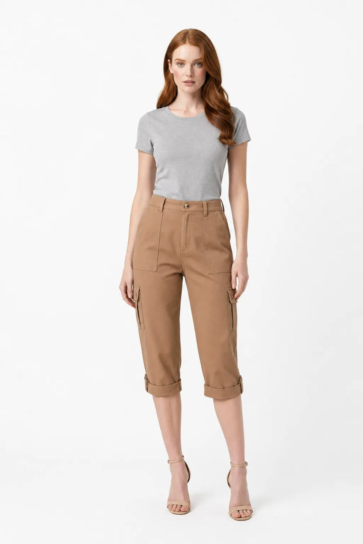 Marin Twill Cargo Capri Elite