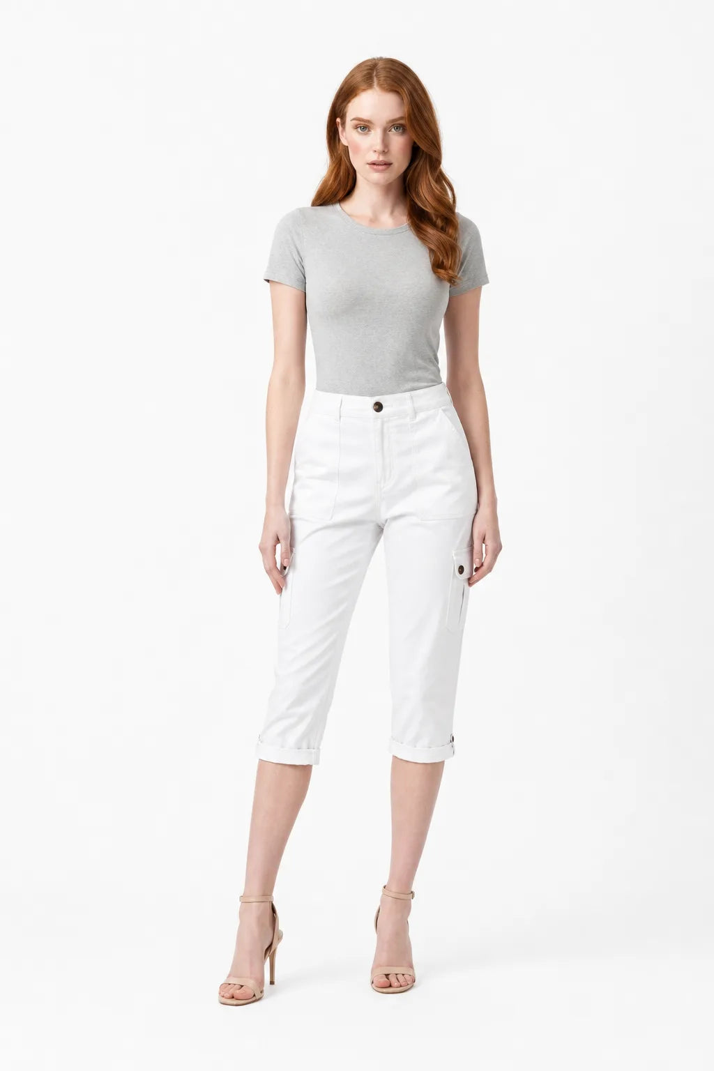 Marin Twill Cargo Capri Elite