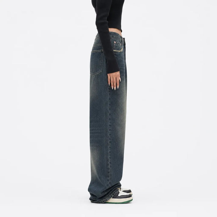 Marlowe | Womens Baggy Wide Leg Jeans