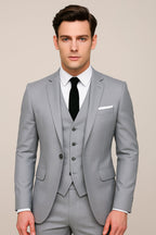 Caleb | Men's Three-Piece Slim-Fit Formal Suit