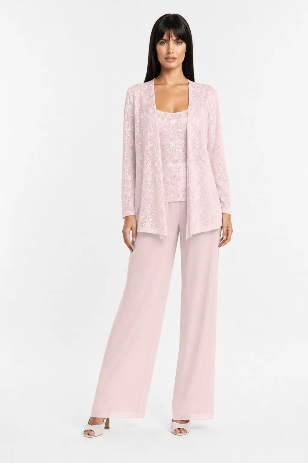 Mila | Sequin Lace Three Piece Set