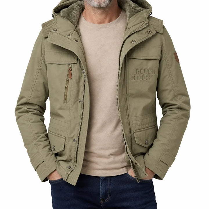 Milton | Mens Warm Winter Parka Jacket