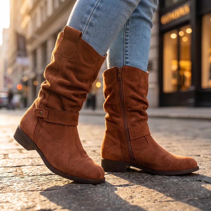 Mirabel | Womens Fall Western Ankle Booties