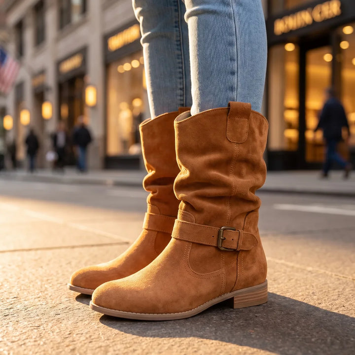 Mirabel | Womens Fall Western Ankle Booties