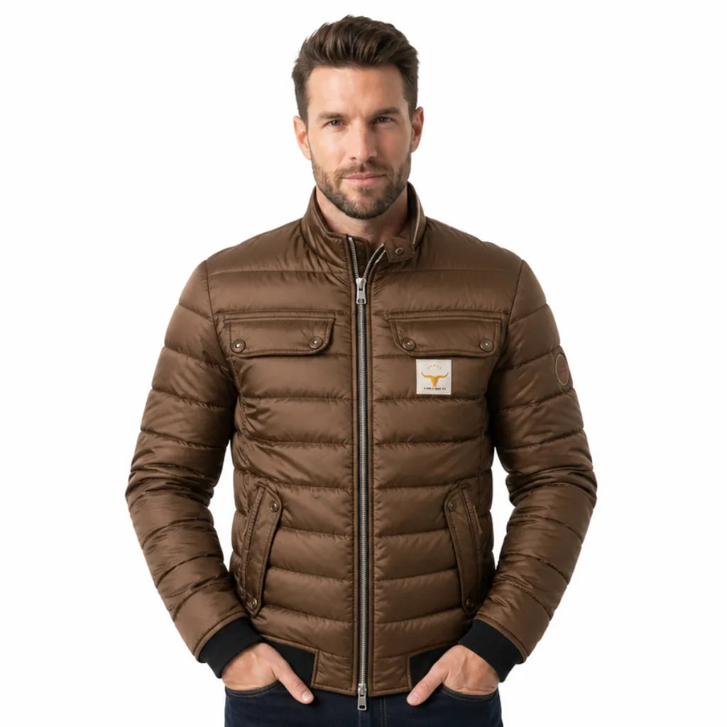 Stylish Warm Fall Quilted Jacket