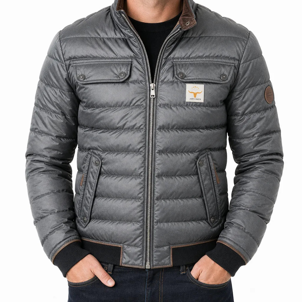 Stylish Warm Fall Quilted Jacket