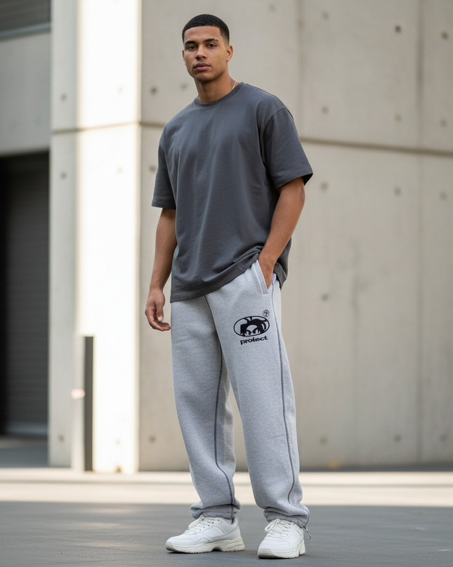 Y2K Retro Stripe Baggy Jogging Pants – Unisex Harajuku Streetwear