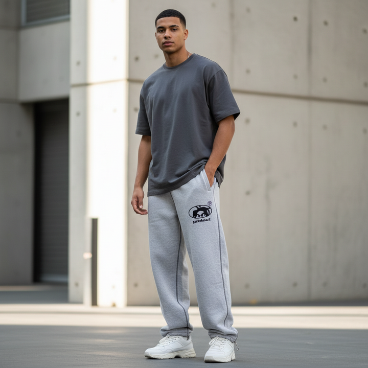 Y2K Retro Stripe Baggy Jogging Pants – Unisex Harajuku Streetwear-HighTouch