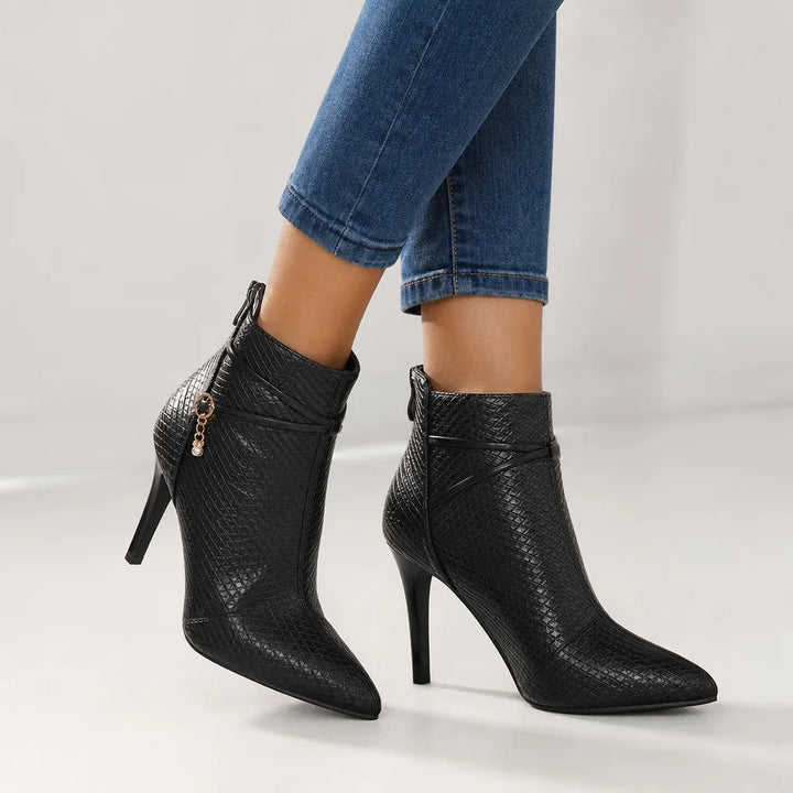 Women's Pointed Toe Stiletto Booties