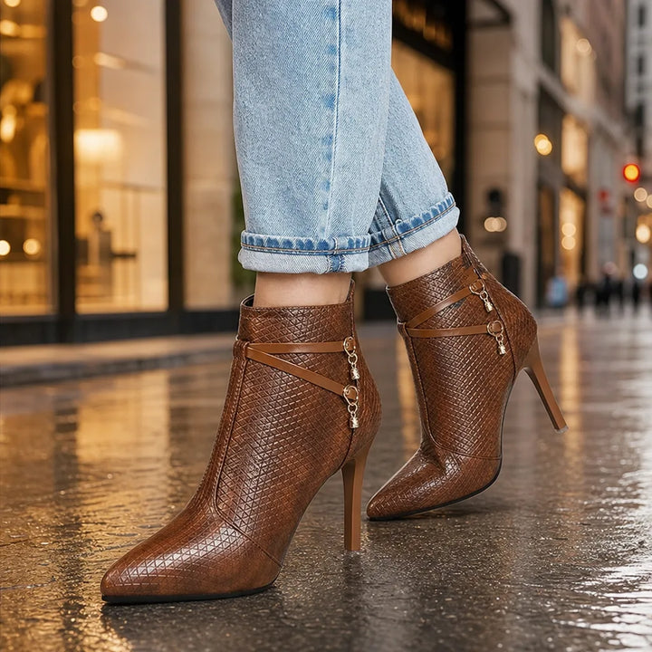Women's Pointed Toe Stiletto Booties