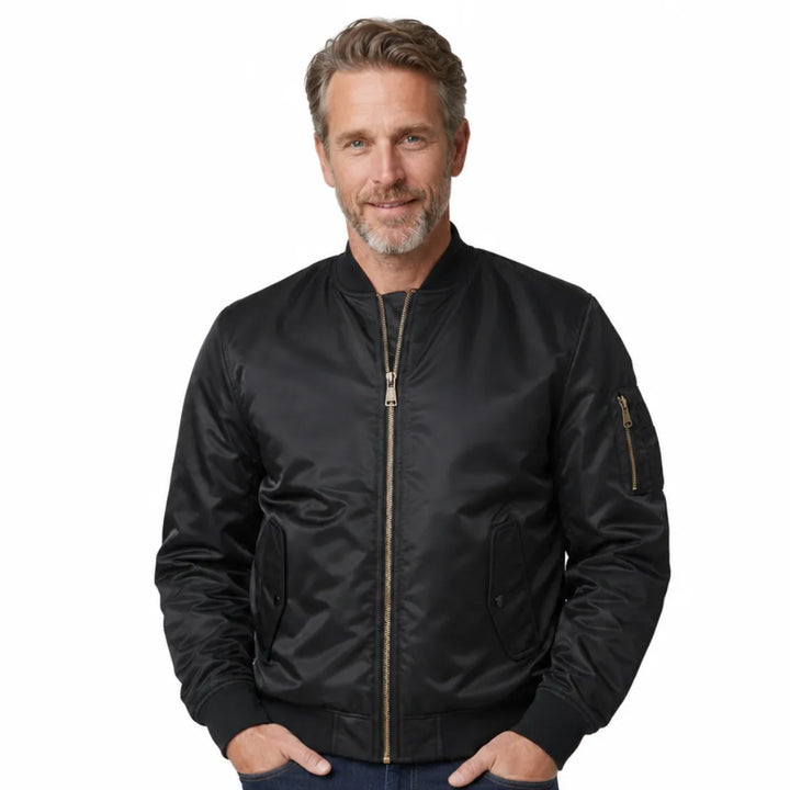 Nolan | Mens Warm MA-1 Bomber Jacket
