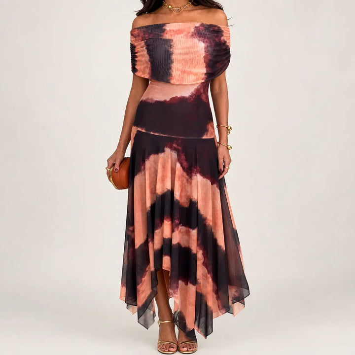 Odalys | Womens Fall Wedding Guest Maxi Dress