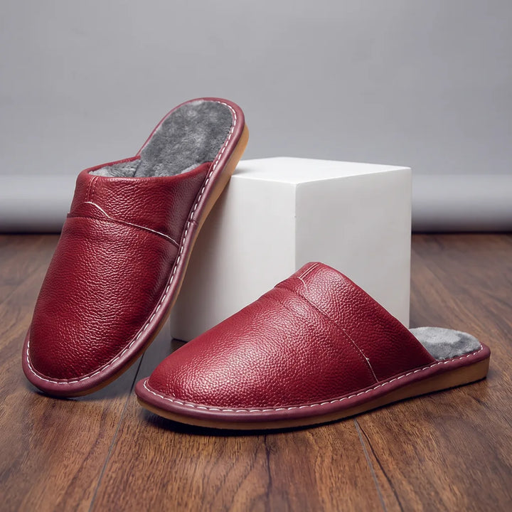 Otis | Mens Warm Fur Slippers