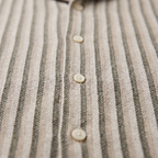 Overhemd Heren Verticale Strepen Resort Casual Zomer