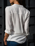 Penelope | Women's Button Down Long Sleeve Shirt