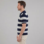 Poloshirt Heren Gebreide Textuur Lange Mouwen Casual Zomer