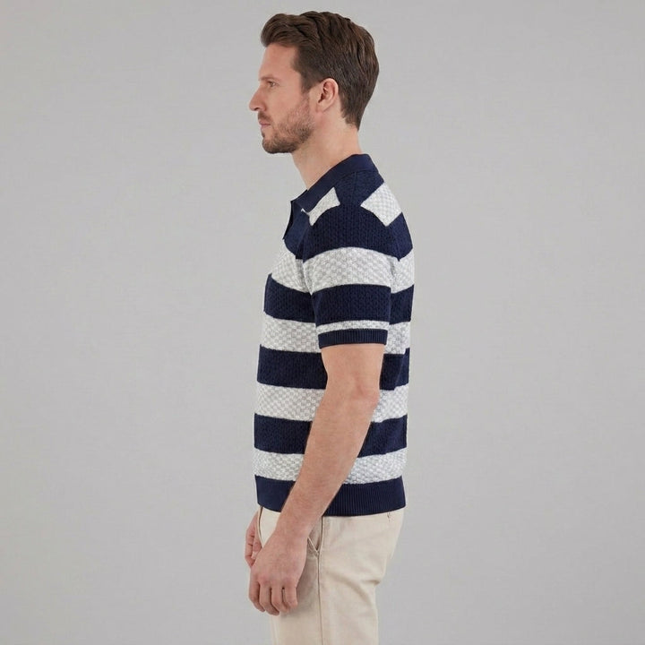 Men's Casual Short Sleeve Shirt - Lightweight Summer Button-Down