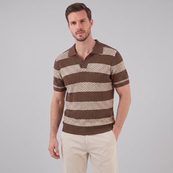 Men's Casual Short Sleeve Shirt - Lightweight Summer Button-Down