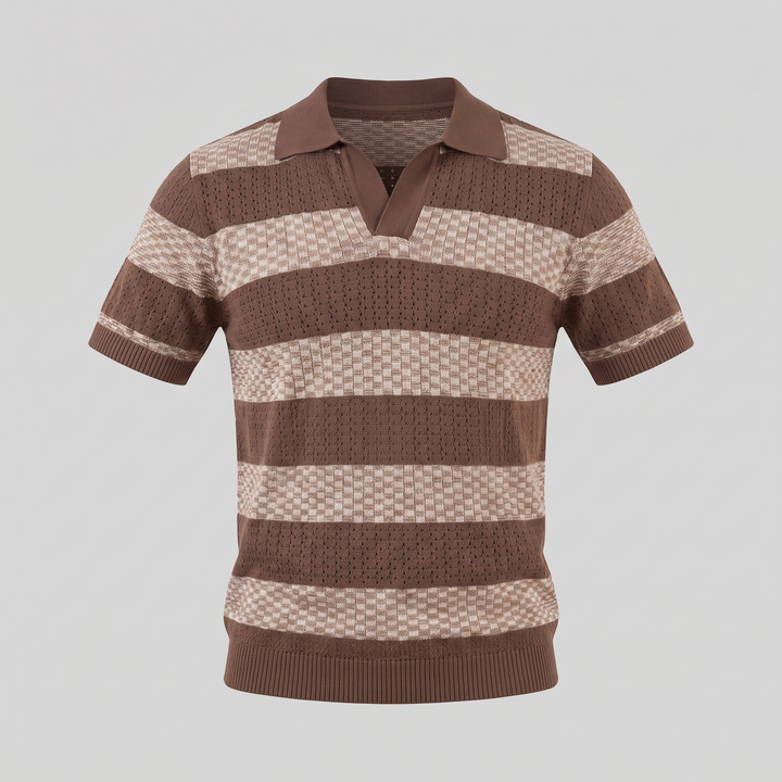 Men's Casual Short Sleeve Shirt - Lightweight Summer Button-Down