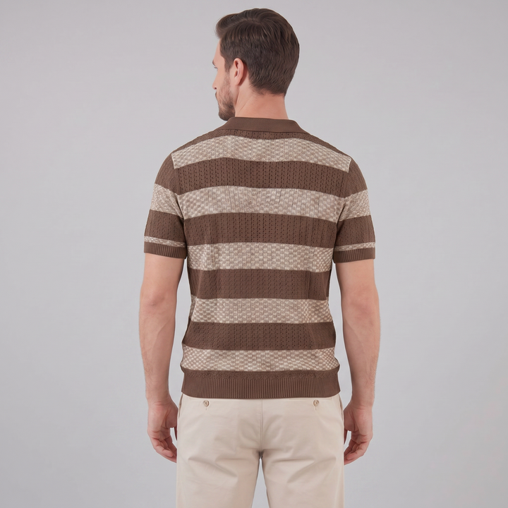 Men's Casual Short Sleeve Shirt - Lightweight Summer Button-Down
