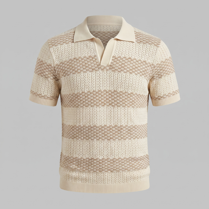 Men's Casual Short Sleeve Shirt - Lightweight Summer Button-Down