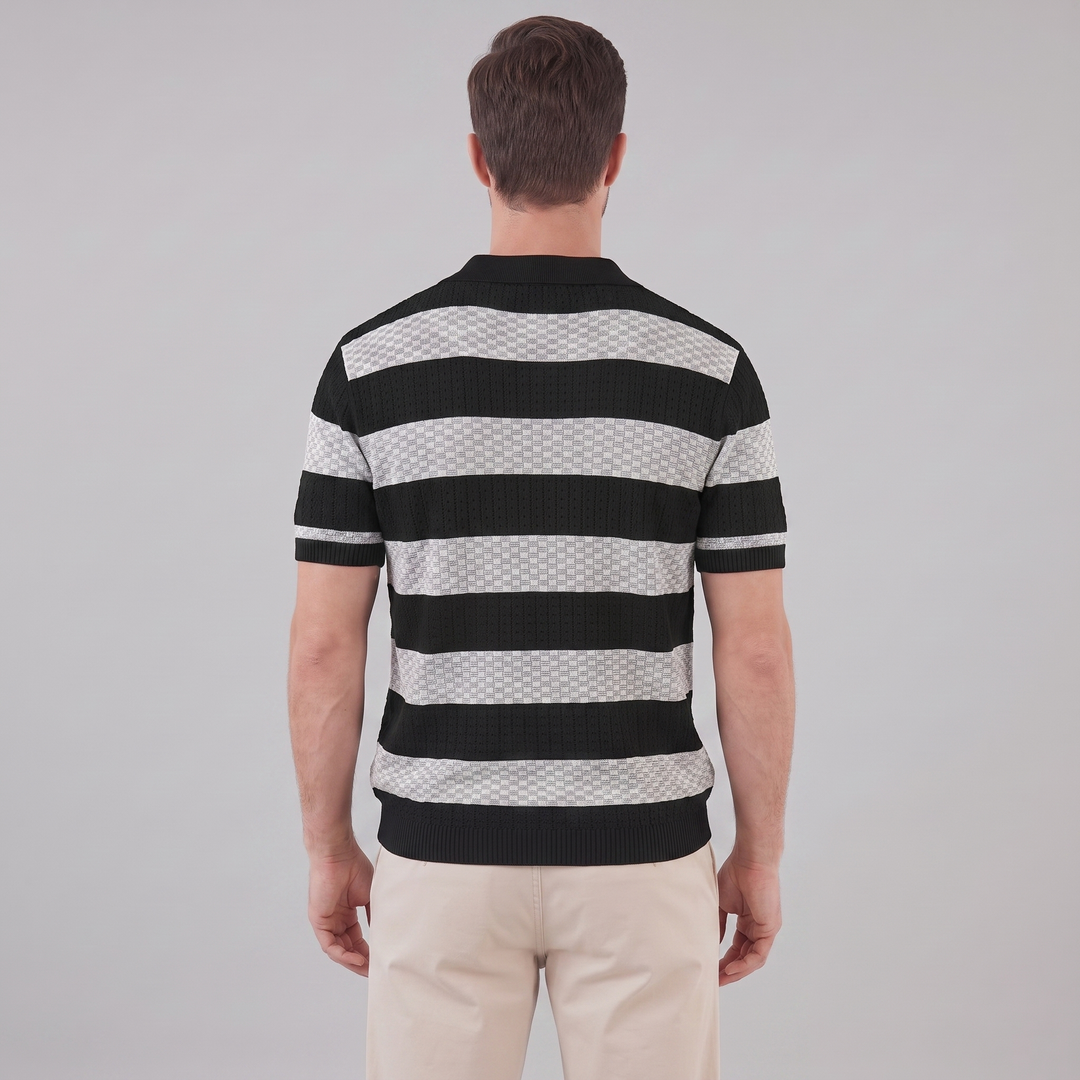 Men's Casual Short Sleeve Shirt - Lightweight Summer Button-Down