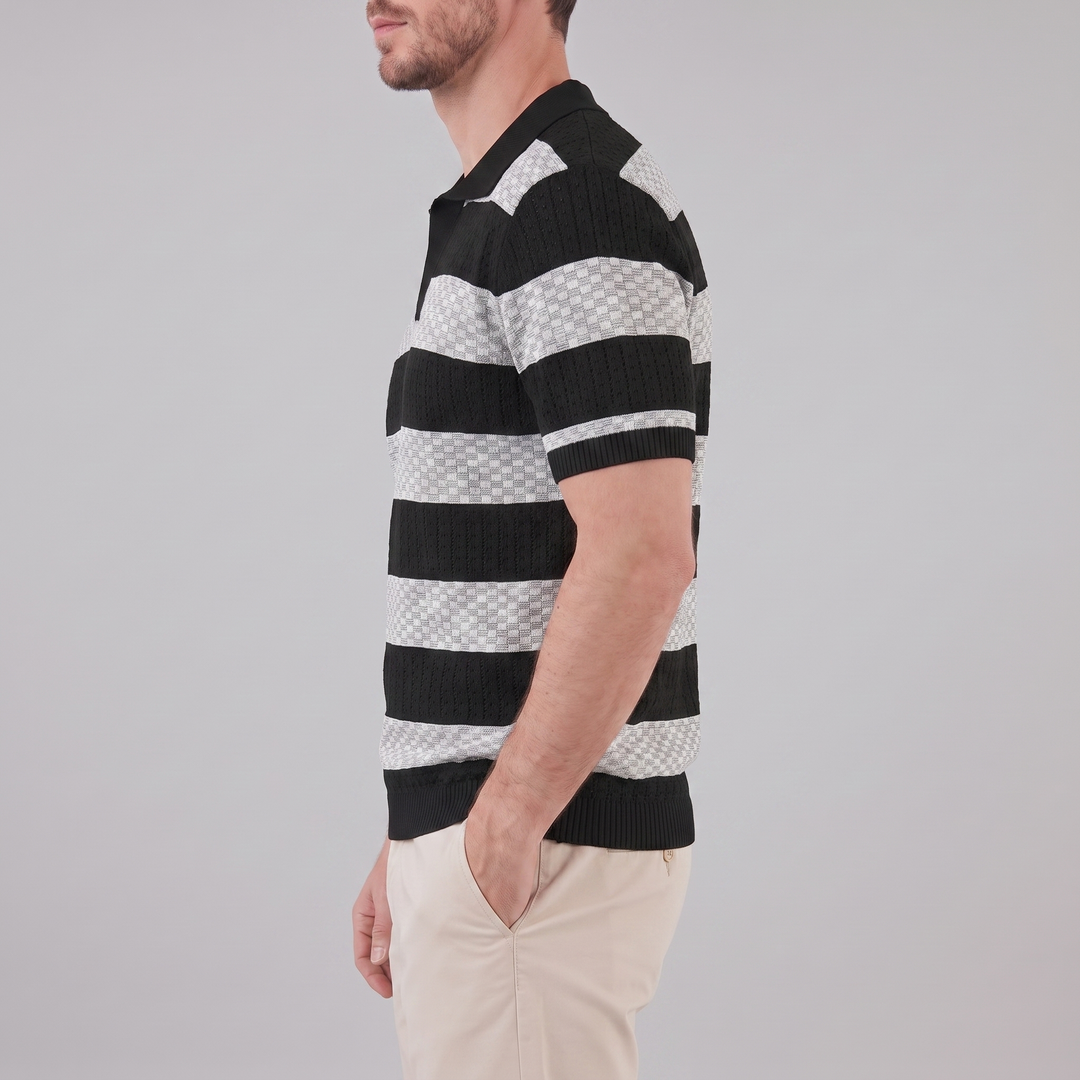 Men's Casual Short Sleeve Shirt - Lightweight Summer Button-Down