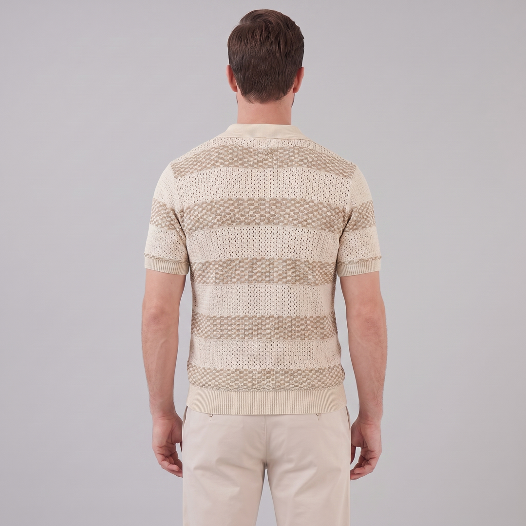 Men's Casual Short Sleeve Shirt - Lightweight Summer Button-Down